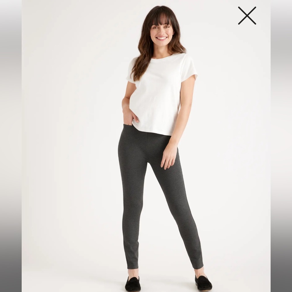 NWOT Quince skinny ponte pants